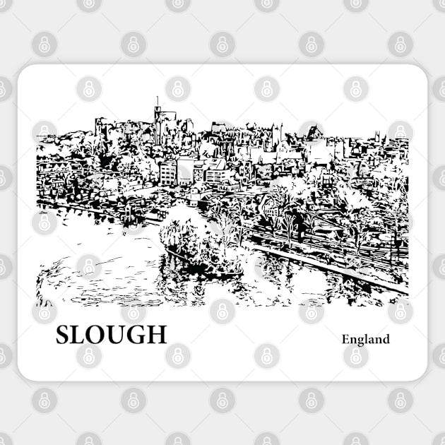Slough England Sticker by Lakeric